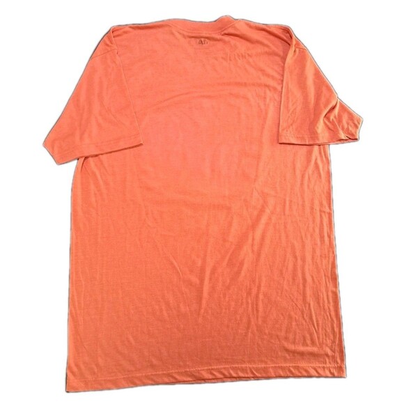 Mad Engine Men’s Sunset Beach Palm Trees Vacation Graphic T-Shirt XLT Orange - Picture 2 of 6